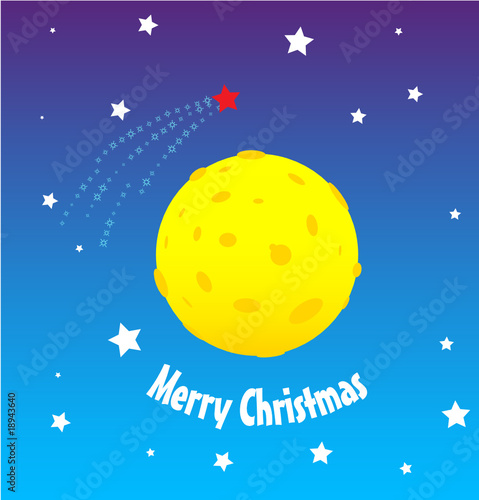 Fototapeta Naklejka Na Ścianę i Meble -  Holidays poster for Christmas. Design template card.