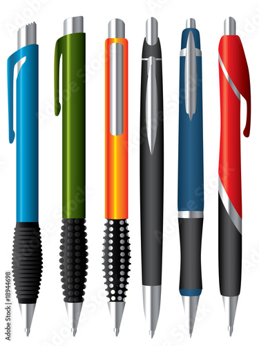 Various ballpens