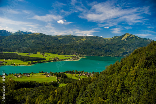 Mountain vacation at the lake in Austria