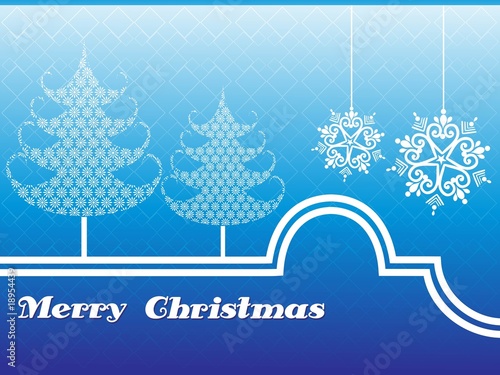 illustration of merry christmas background