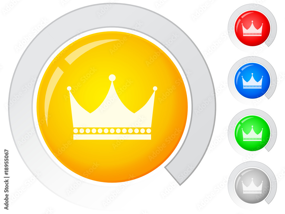buttons crown