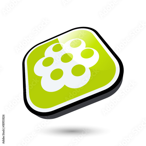 abstrakt blume business zeichen symbol