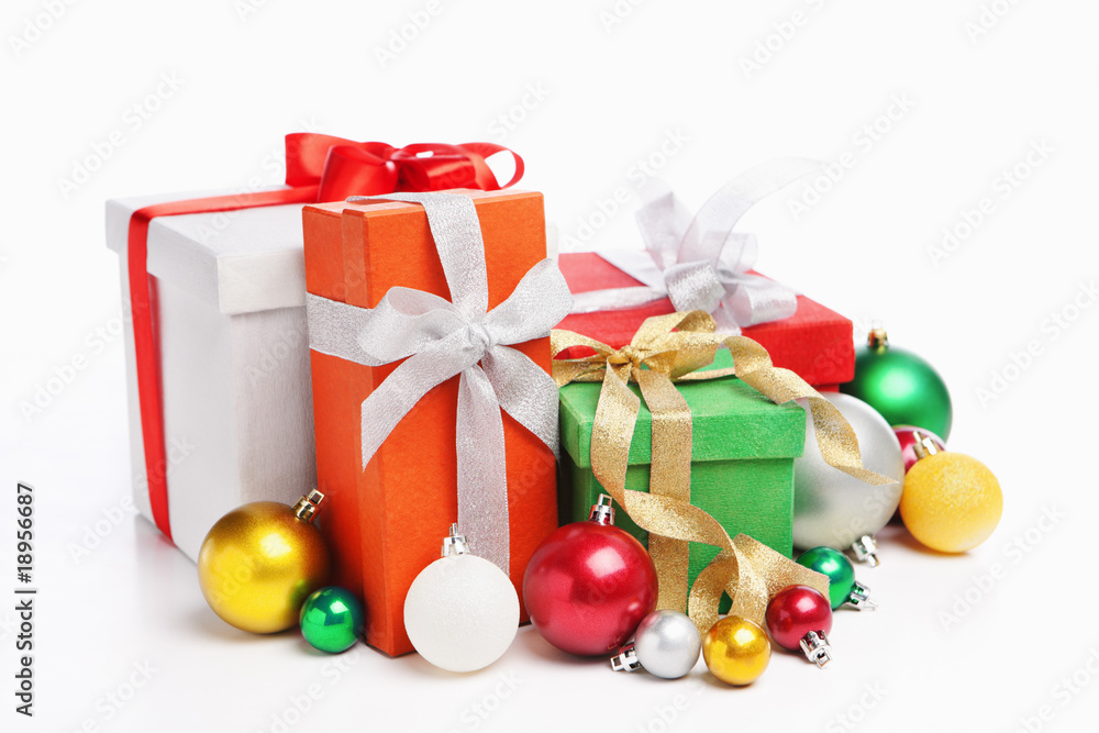 Pile of Christmas presents Pile of Christmas presents