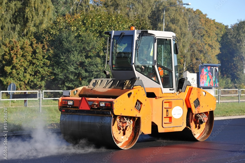 Road roller Road roller