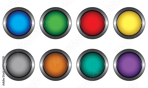 Free Download Beautiful, shiny buttons - GFXLoad