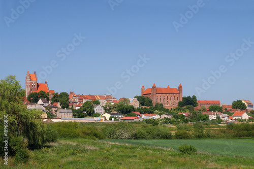 Castle in Gniew, Poland.
