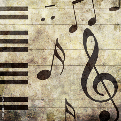 Klavier-Musik-Hintergrund