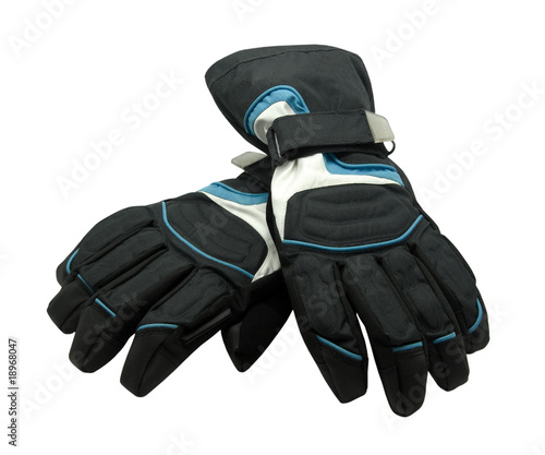 Pair of ski gloves