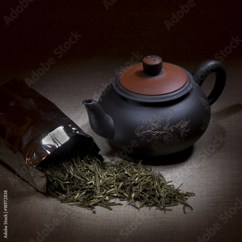 Photos Chinese tea-set for green-tea