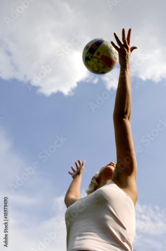 Volleyball spielen © Bernd Leitner