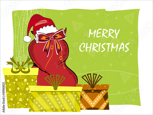 vector xmas day background