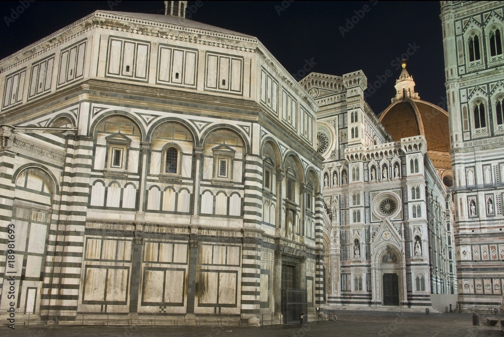 Firenze, Battistero di San Giovanni e il Duomo 2 Firenze, Battistero di San Giovanni e il Duomo 2
