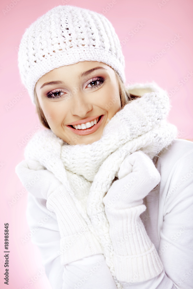 Fashion winter woman