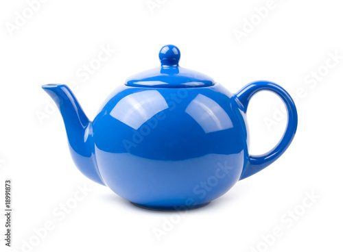 blue teapot photo