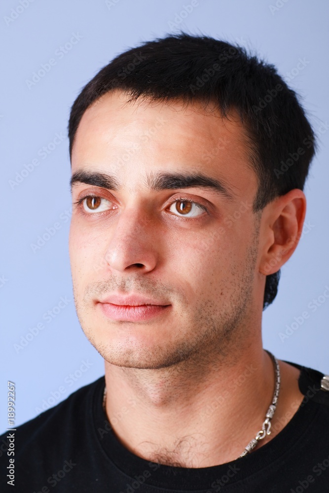 Fototapeta premium Portrait of the attractive young man