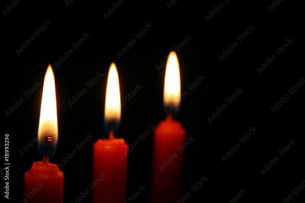 three red candles three red candles