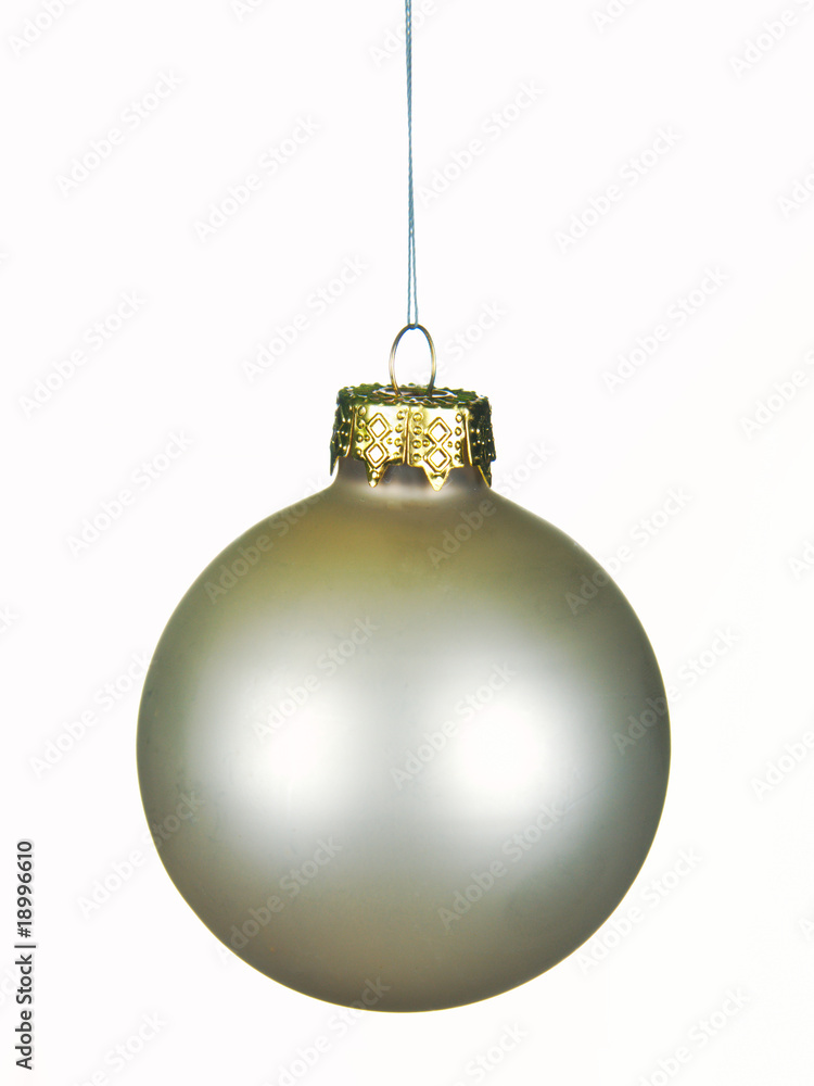 Christmas ball isolated on white background Christmas ball isolated on white background