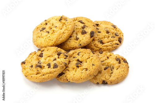 cookies  isolated on white backgrounds