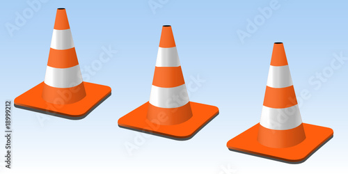 traffic cones