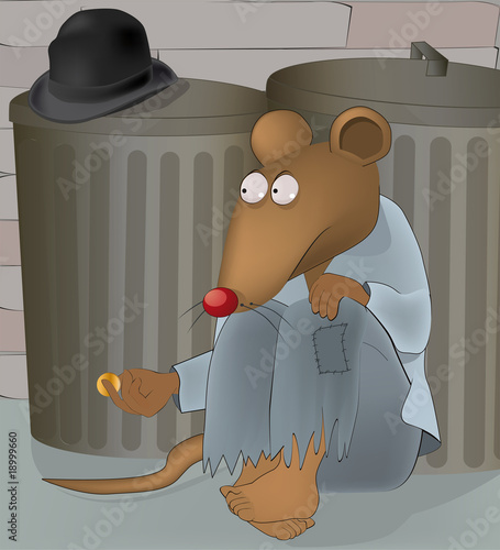 rats at garbage tanks