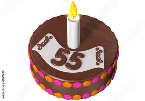 birthday cake 55