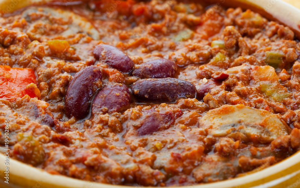Chili Con Carne Macro Chili Con Carne Macro