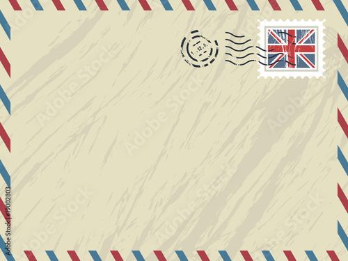 british airmail envelope