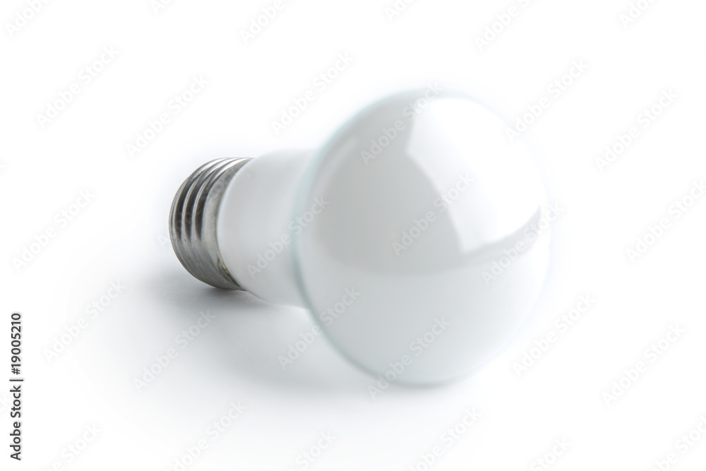 One Lamp on the isolated white background. One Lamp on the isolated white background.