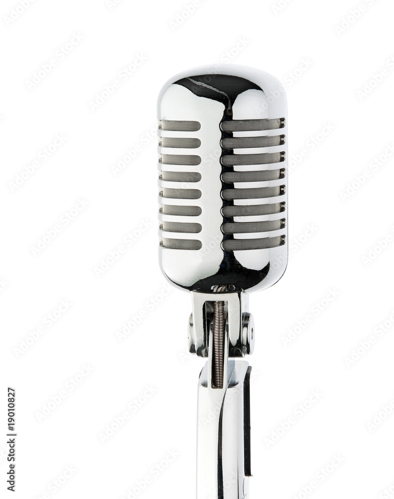 Fototapeta premium Mikrofon für Reden, Ansprache, Karaoke Singen
