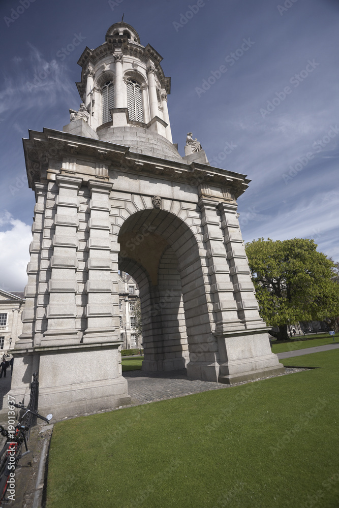 Naklejka premium Trinity College, Dublin