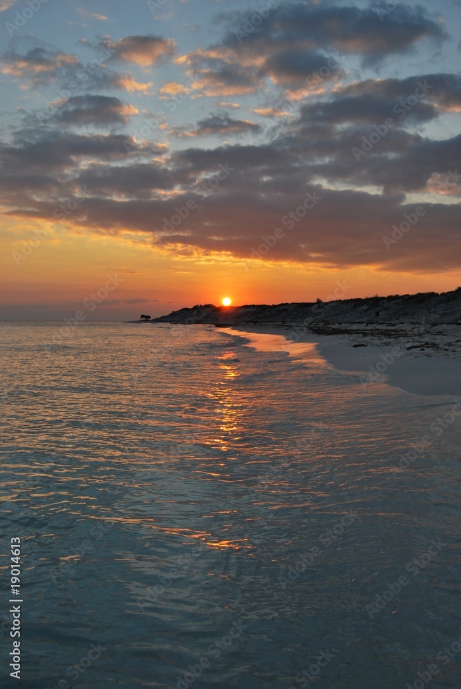 Fototapeta premium tramonto su cayo largo