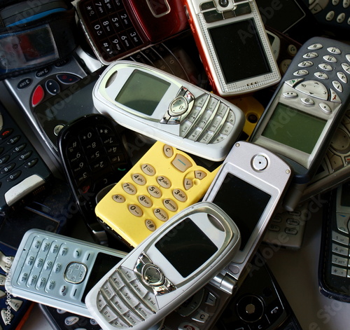 Collecte de téléphones mobiles à recycler