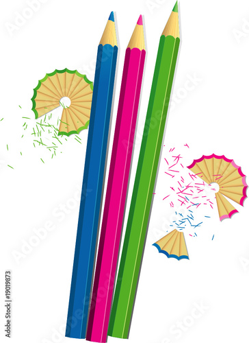 Pastelli colorati RGB