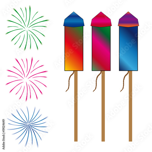 Feuerwerk Raketen