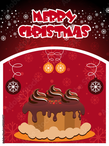 background with chocolate cake