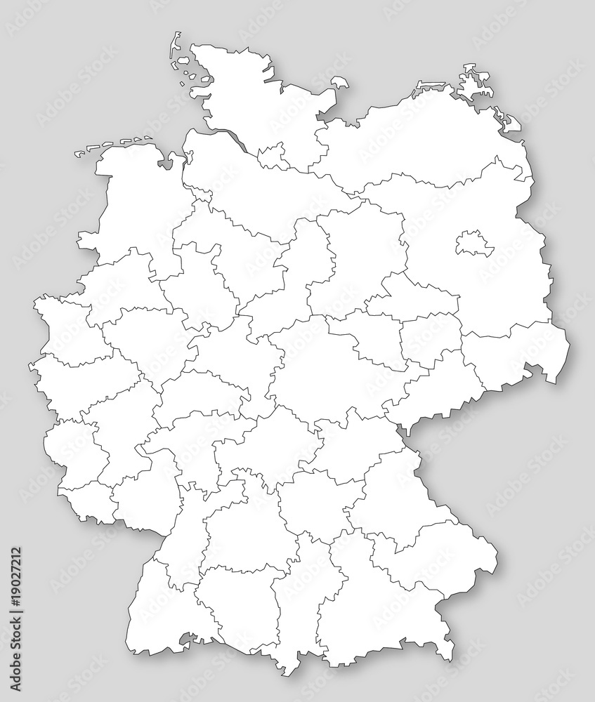 Regierungsbezirke in Deutschland