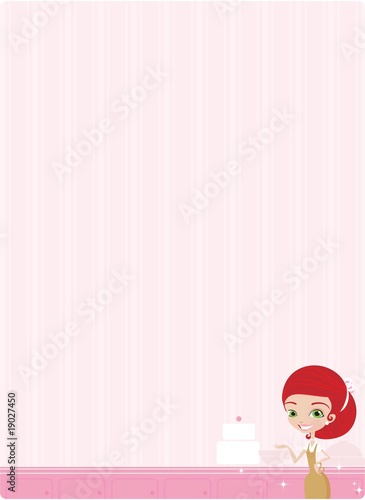 women cooks background