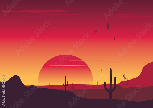 Desert Sundown