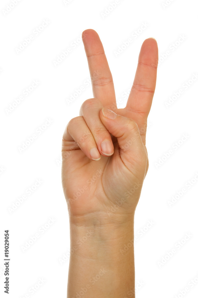 Finger spelling, hand alphabets, letter K Finger spelling, hand alphabets, letter K