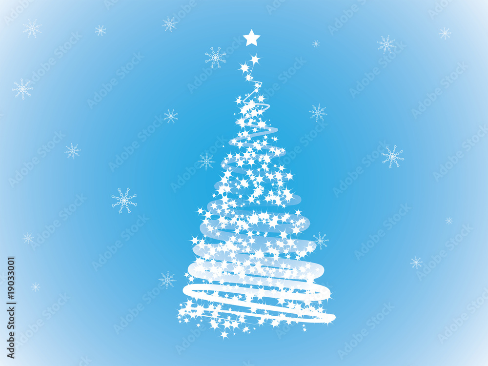 Abstract christmas tree Abstract christmas tree