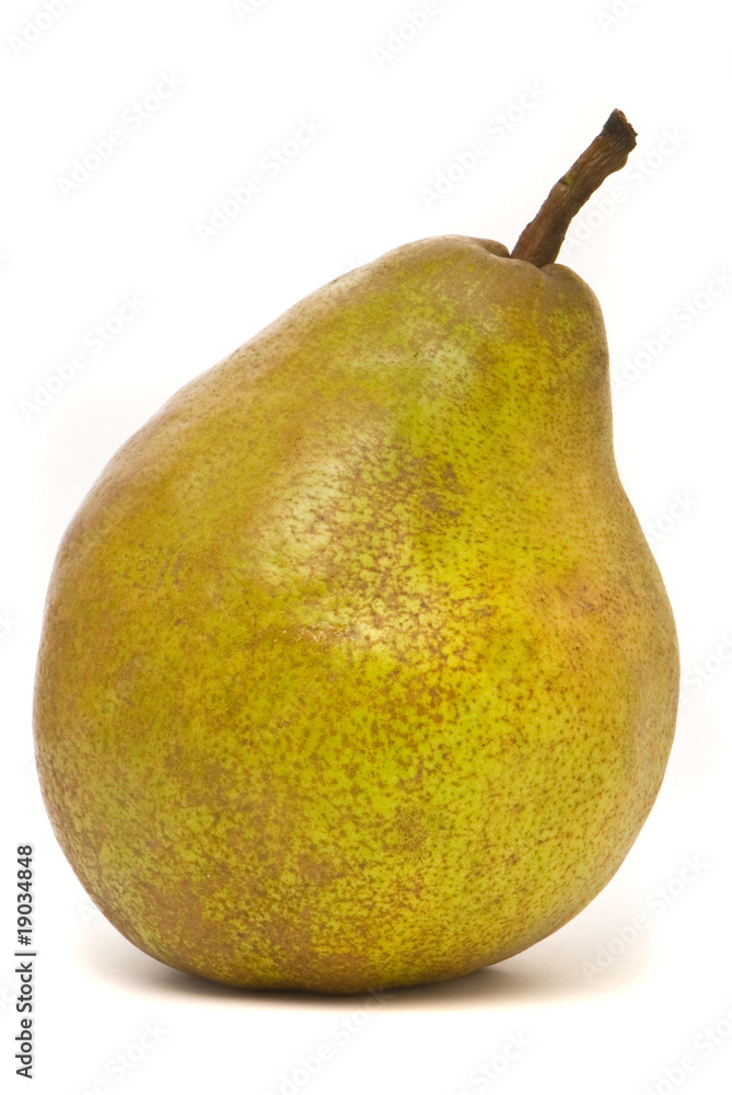 Single pear isolated on white background Single pear isolated on white background