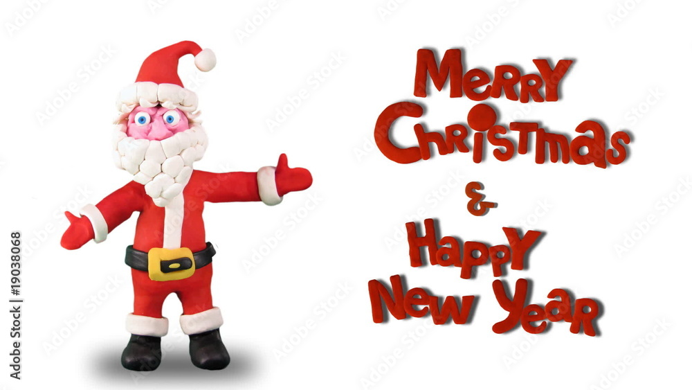 Santa Claus dance with words Santa Claus dance with words