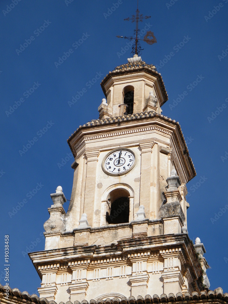 torre iglesia santa maria de la asuncion en gandia