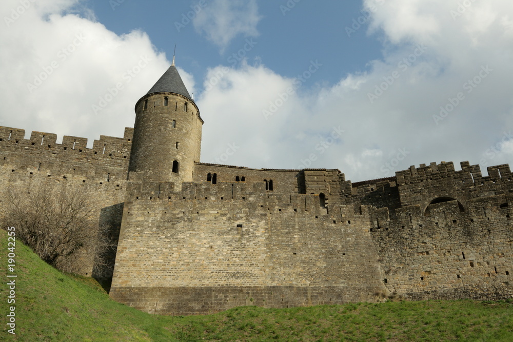 Cité de Carcassonne dans l'Aude