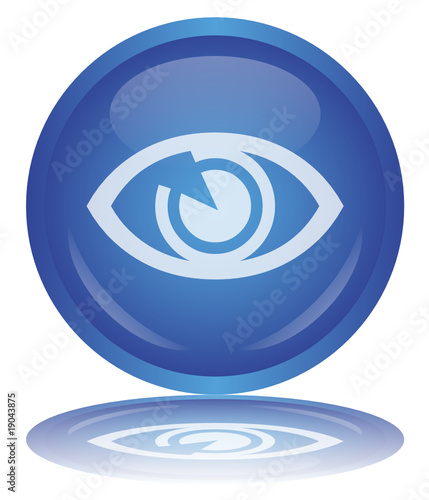 WATCH Button - Bouton VOIR (Video - Clip - Play - Eye - Vector)