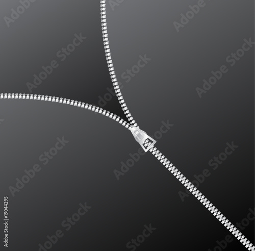 black zipper corner