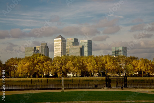 Canary Wharf from Grinwich