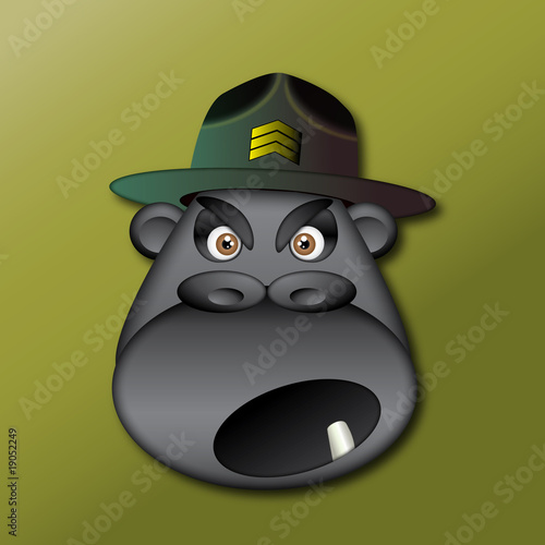 Cabeza de sargento instructor