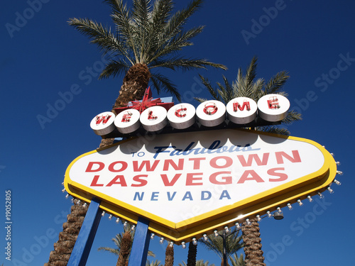 Downtown Las Vegas Welcome Sign