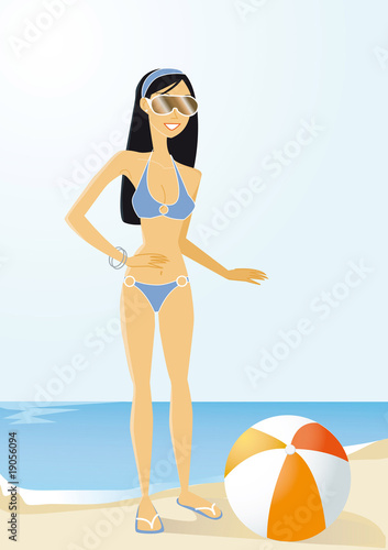 in spiaggia